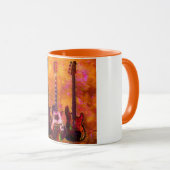 Drie gitaren mok (Voorkant rechts)