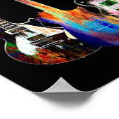 Drie gitaren poster (Hoek)