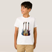 Drie gitaren t-shirt (Voorkant volledig)