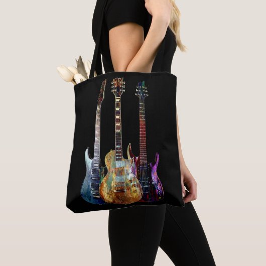 Drie gitaren tote bag (Dichtbij)