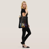 Drie gitaren tote bag (Op model)