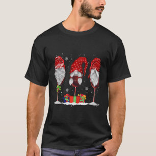 Drie glaasjes kerstcadeautjes Funny Holi T-shirt
