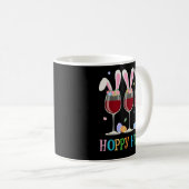 Drie glazen rooster Drink Bunny Ears Drin Koffiemok (Voorkant rechts)