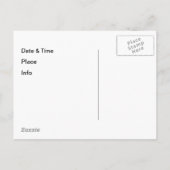 Drie glazen wijn Aangepaste uitnodiging Briefkaart (Achterkant)