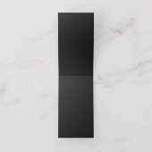 Drie gloeiende vlinders op een nachtachtergrond klantenkaartje (Binnenkant ongevouwen)