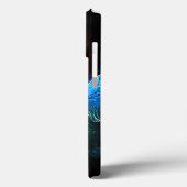 Drie gloeiende vlinders op nachtelijke achtergrond Case-Mate iPhone case (Achterkant / Links)