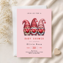 Drie Gnome Baby Shower