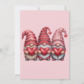 Drie Gnome Baby Shower Kaart (Achterkant)