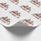 Drie Gnome Kerst Verpakkingspapier Cadeaupapier (Hoek)