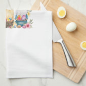 Drie Gnome Paas Gnome Paasei T-shirt Theedoek (Quarter Fold)