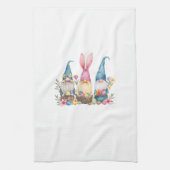 Drie Gnome Paas Gnome Paasei T-shirt Theedoek (Verticaal)