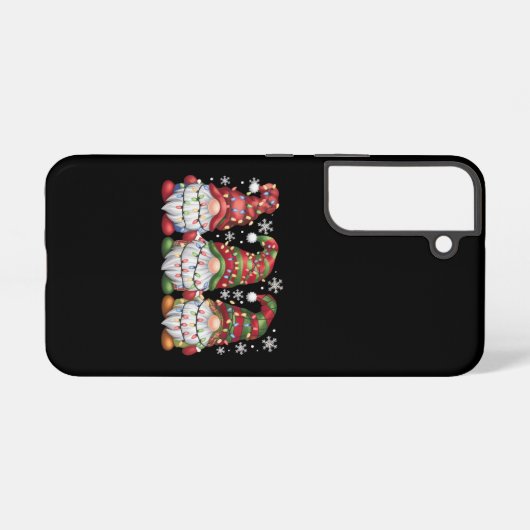 Drie Gnomen Buffalo Pset Red Kerstmis Samsung Galaxy Hoesje (Achterkant horizontaal)