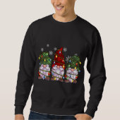 Drie Gnomen Buffalo Pset Red Kerstmis Trui (Voorkant)