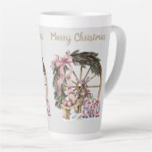  drie gnomen en wiel latte mok (Rechterhoek)