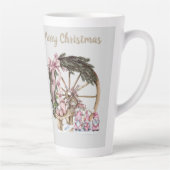  drie gnomen en wiel latte mok (Rechts)