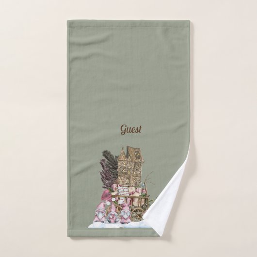 Drie  gnomen handdoek (Handdoek)