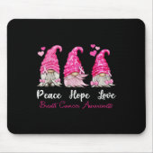 Drie Gnomen Peace Hope-liefhebbers borstkanker Awa Muismat (Voorkant)