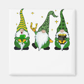 Drie Gnomen St Patricks Day Magneet (Voorkant)
