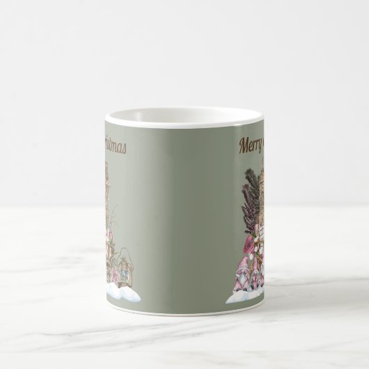 Drie Gnomes gepersonaliseerd Koffiemok (Center)