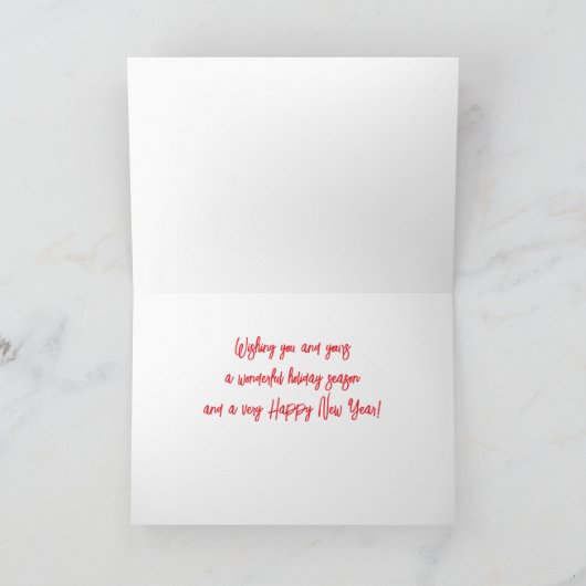 Drie Gnomes Kerstmis Kaart Groet Schattige (Binnen)