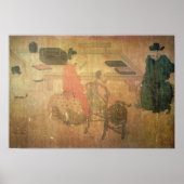 Drie goed gelezen Mannen van Lieou-Li T'ang Poster (Voorkant)