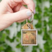 Drie goed gelezen Mannen van Lieou-Li T'ang Sleutelhanger (Hand)