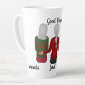 Drie Goede Vrienden Latte Mok (Linkerhoek)