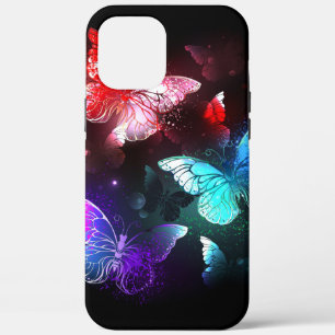 Drie golvende Butterflies op nachtachtergrond Case-Mate iPhone Case