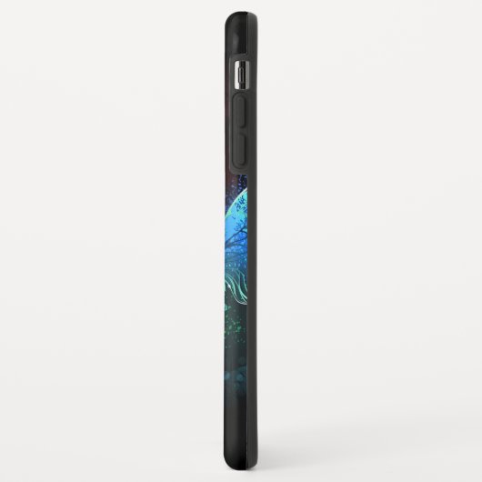 Drie golvende Butterflies op nachtachtergrond Case-Mate iPhone Case (Achterkant/links)