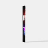 Drie golvende Butterflies op nachtachtergrond iPhone Hoesje (Rechterkant)