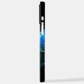 Drie golvende Butterflies op nachtachtergrond iPhone Hoesje (Linkerkant)