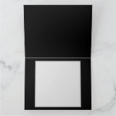 Drie golvende Butterflies op nachtachtergrond Kaart (Binnen)