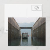 Drie Gorges Dam Briefkaart (Voorkant / Achterkant)