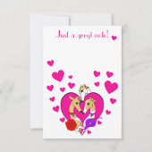 Drie Gorgeuze Greyhounds Valentijn Notitiekaartje (Voorkant)