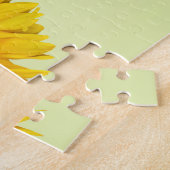 Drie gouden zonnebloemen legpuzzel (Zijkant)
