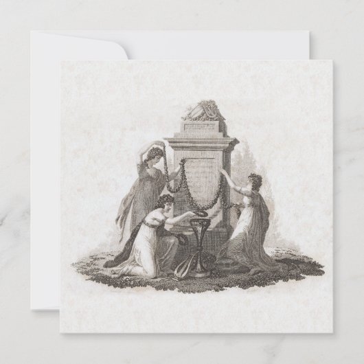 Drie Graces Debutante Cotillion Ball  Kaart (Voorkant)