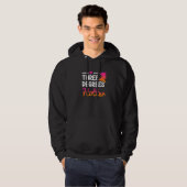 Drie graden warmer Bachelor Master Doctor Degree Hoodie (Voorkant volledig)