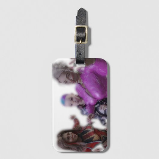 Drie Grappige Dames Bagagelabel (Voorkant (verticaal))