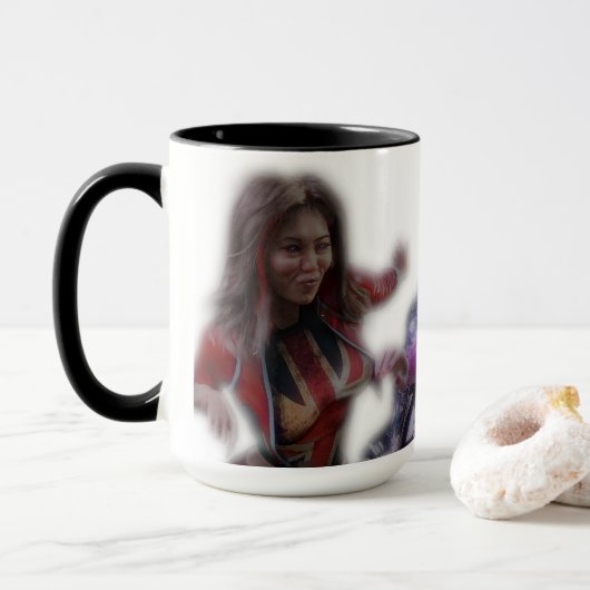 Drie Grappige Dames Mok (Met donut)