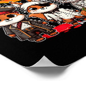 Drie Grappige Eekhoorns Kostuum Pirate Boo Mummy H Poster (Hoek)