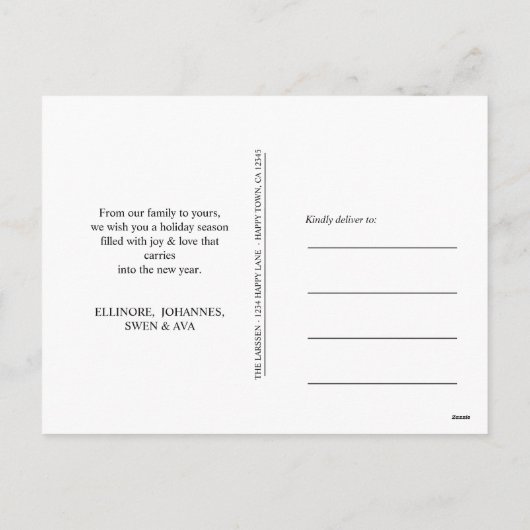 Drie grappige kabouters | Kerst Feestdagen (Achterkant)