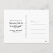 Drie grappige kabouters | Mint Virtual Christmas P Feestdagenkaart (Achterkant)