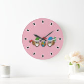 Drie grappige kerstkoepels grote klok (Huis)