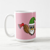 Drie grappige kerstkoepels koffiemok (Links)