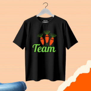 Drie grappige wortels t-shirt