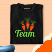 Drie grappige wortels t-shirt
