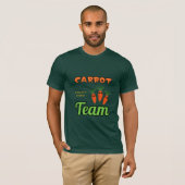 Drie grappige wortels t-shirt (Voorkant volledig)