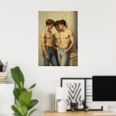 Drie gratiën: Een romantische studie over verlange Poster (Thuiskantoor)