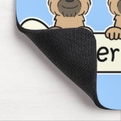 Drie Grensoverschrijders Muismat (Hoek)