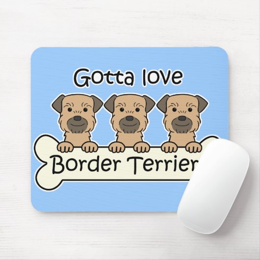 Drie Grensoverschrijders Muismat (Met muis)